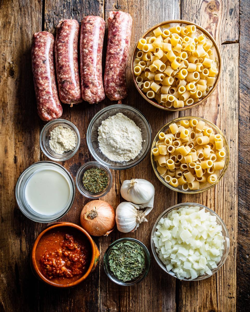 Creamy Parmesan Italian Sausage Ditalini Soup Recipe - detail 1