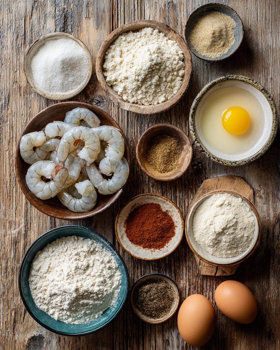 Deep Fried Almond Prawns - detail 1
