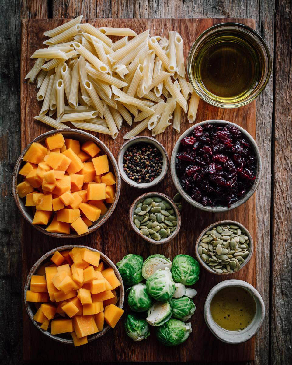 Fall Harvest Pasta Salad - detail 1