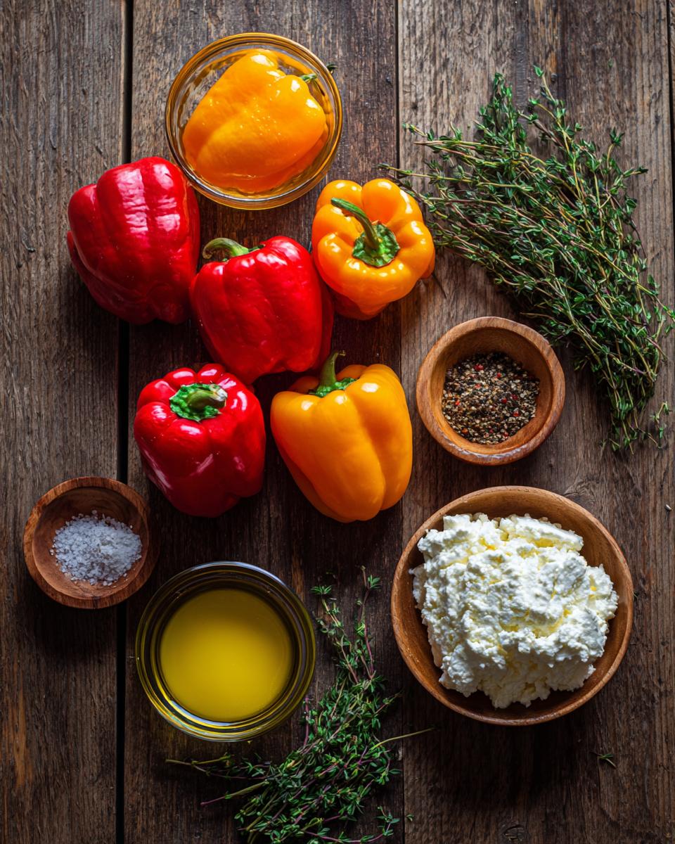 Goat Cheese Stuffed Mini Peppers - detail 1