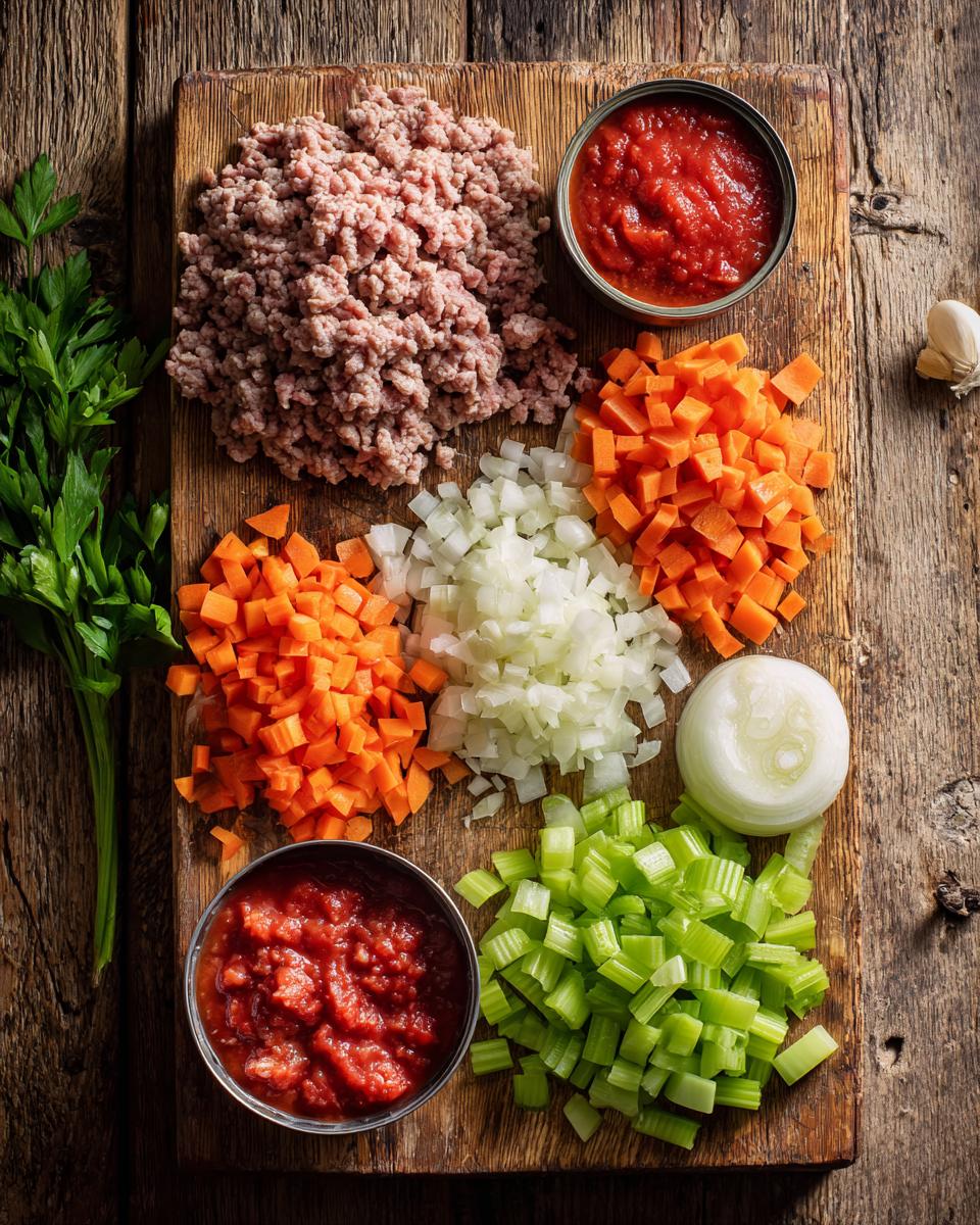 Hamburger Vegetable Soup - detail 1