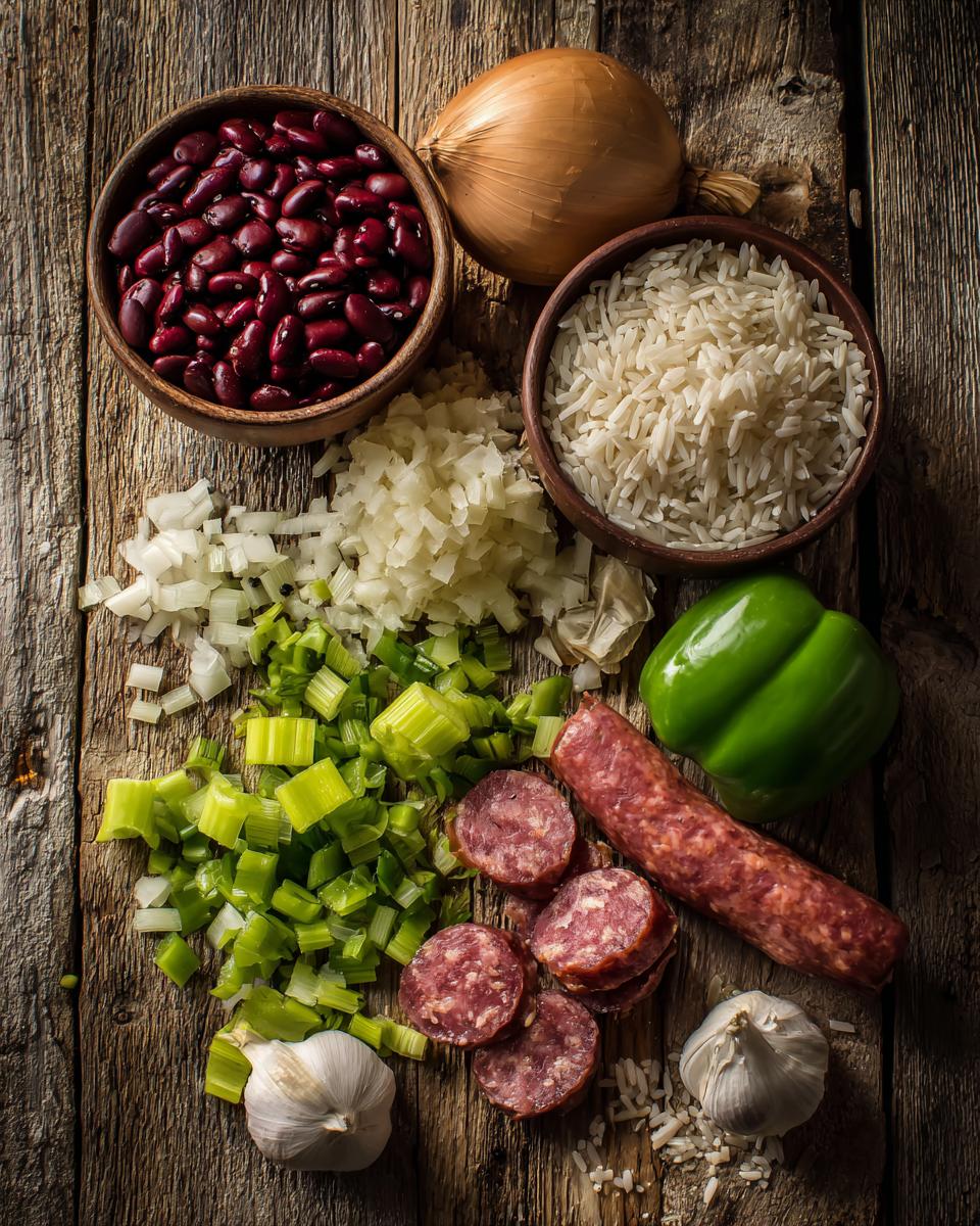 Louisiana Red Beans and Rice - detail 1
