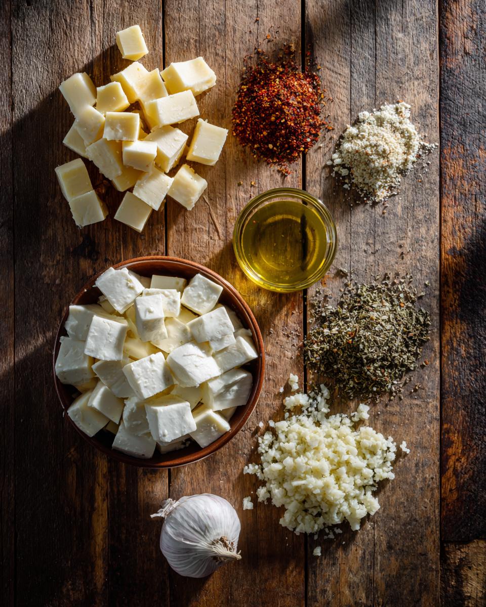 Marinated Cheese - detail 1