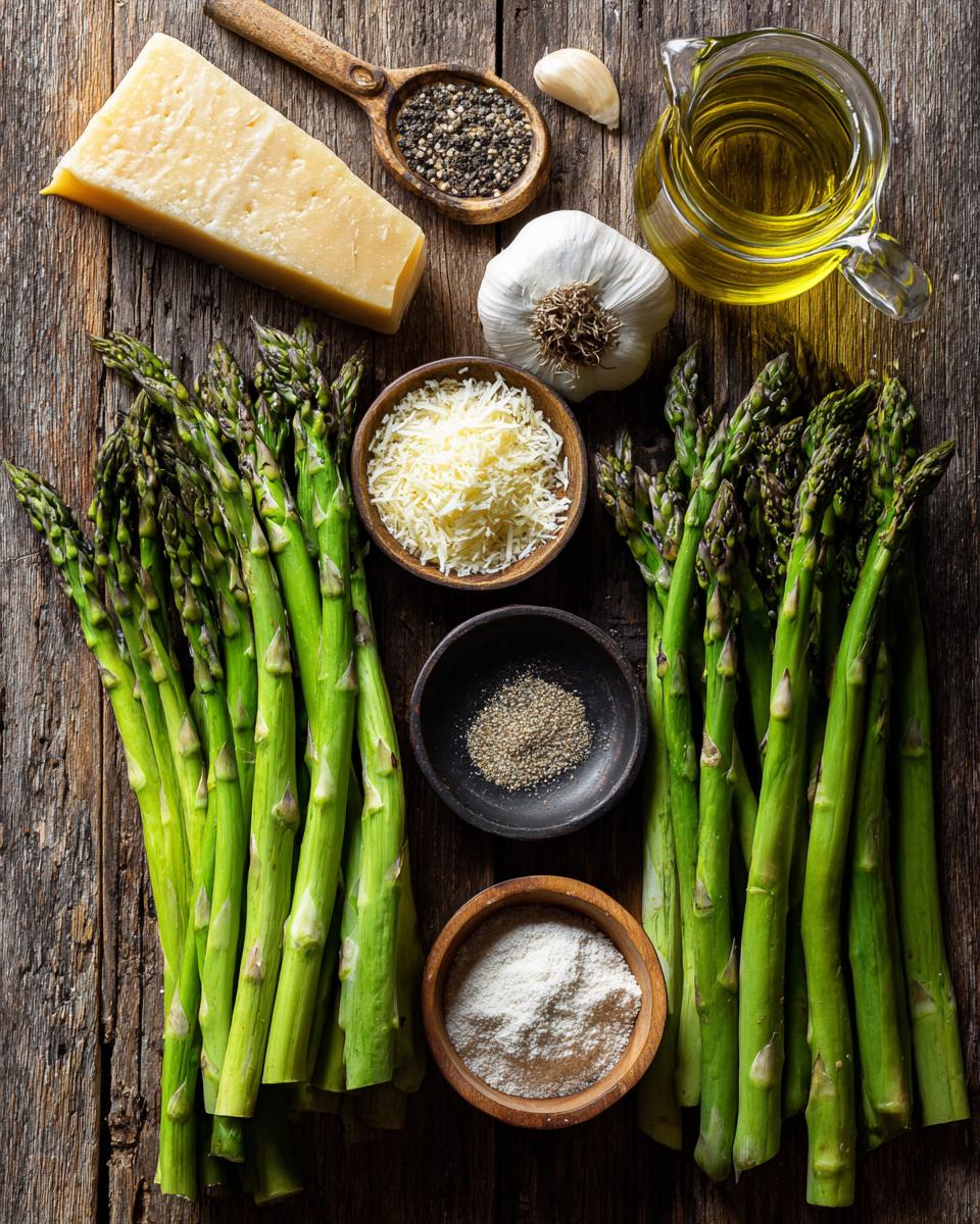 Oven Roasted Parmesan Asparagus - detail 1
