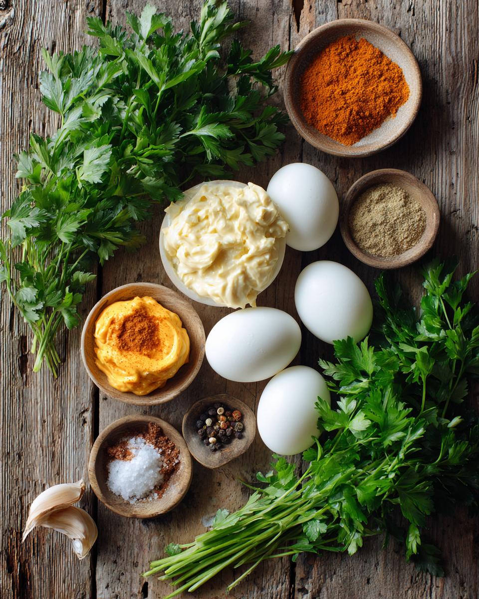 Pumpkin Patch Deviled Eggs - detail 1