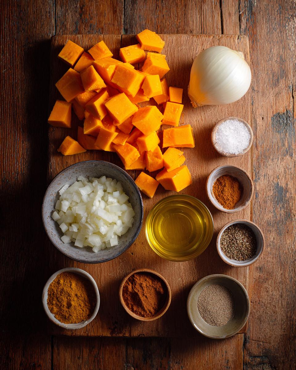 Roasted butternut squash soup - detail 1
