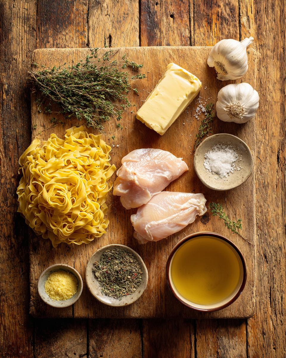 Savory One-Pan Chicken with Buttered Noodles - detail 1