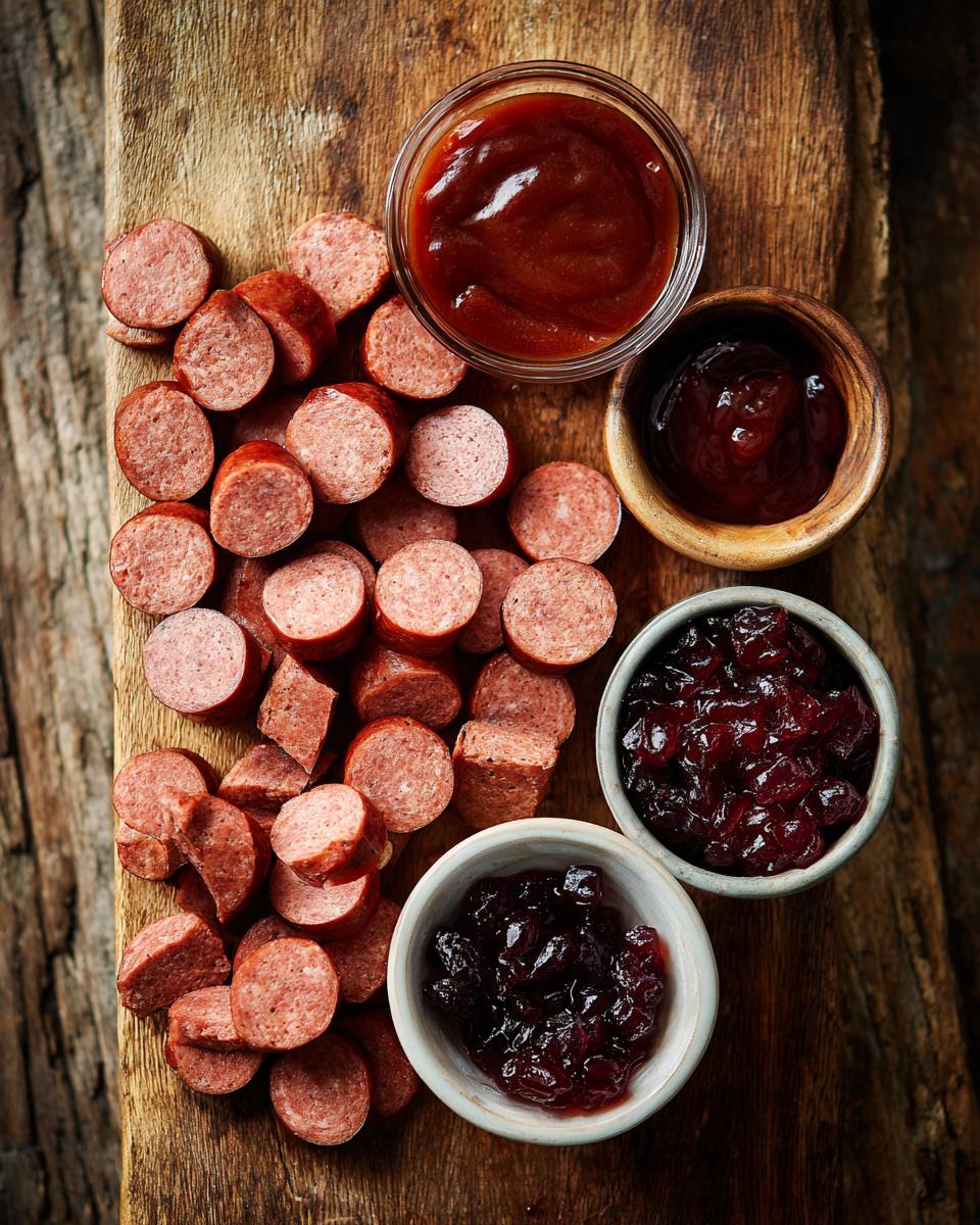 Slow Cooker BBQ Kielbasa Bites - detail 1