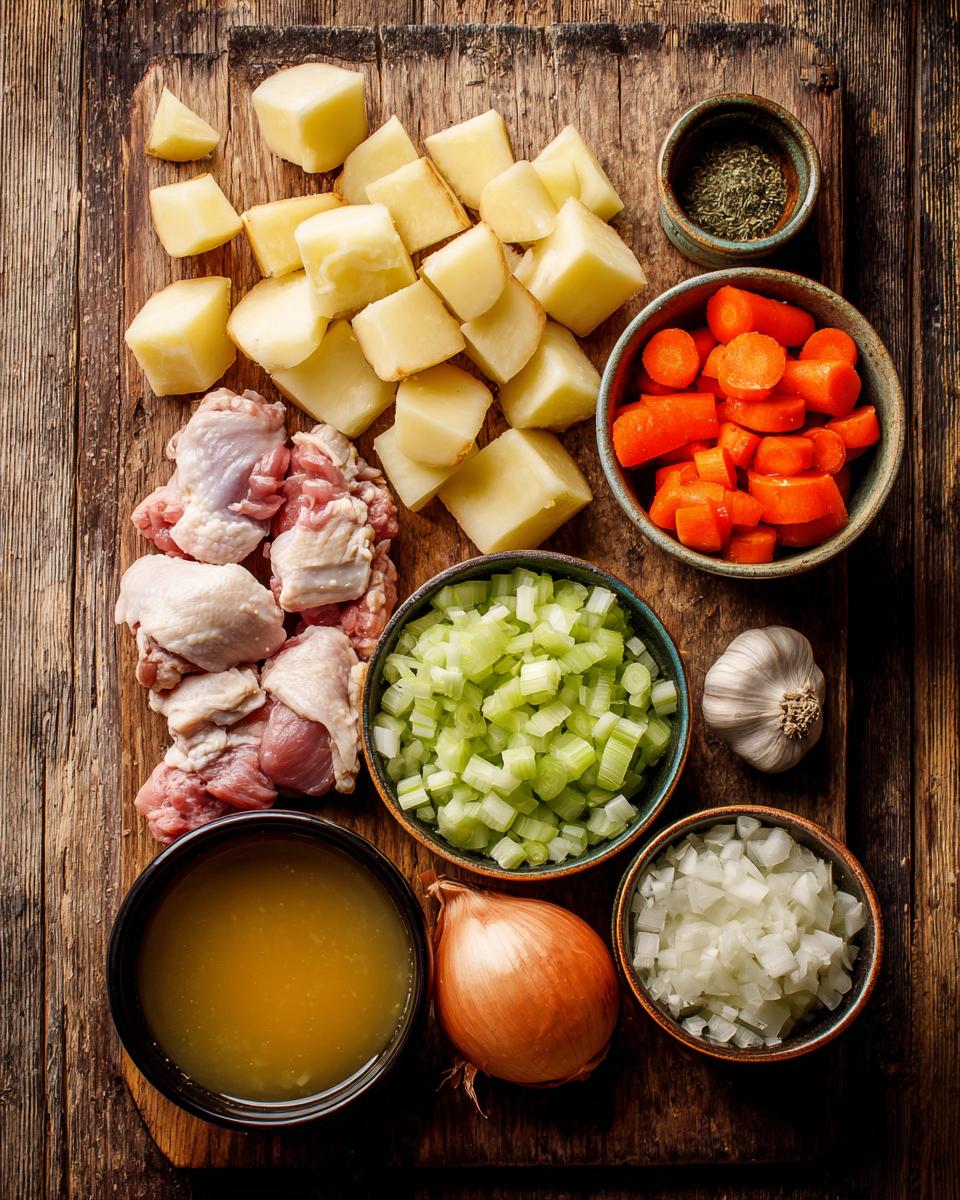 Slow Cooker Chicken Stew - detail 1