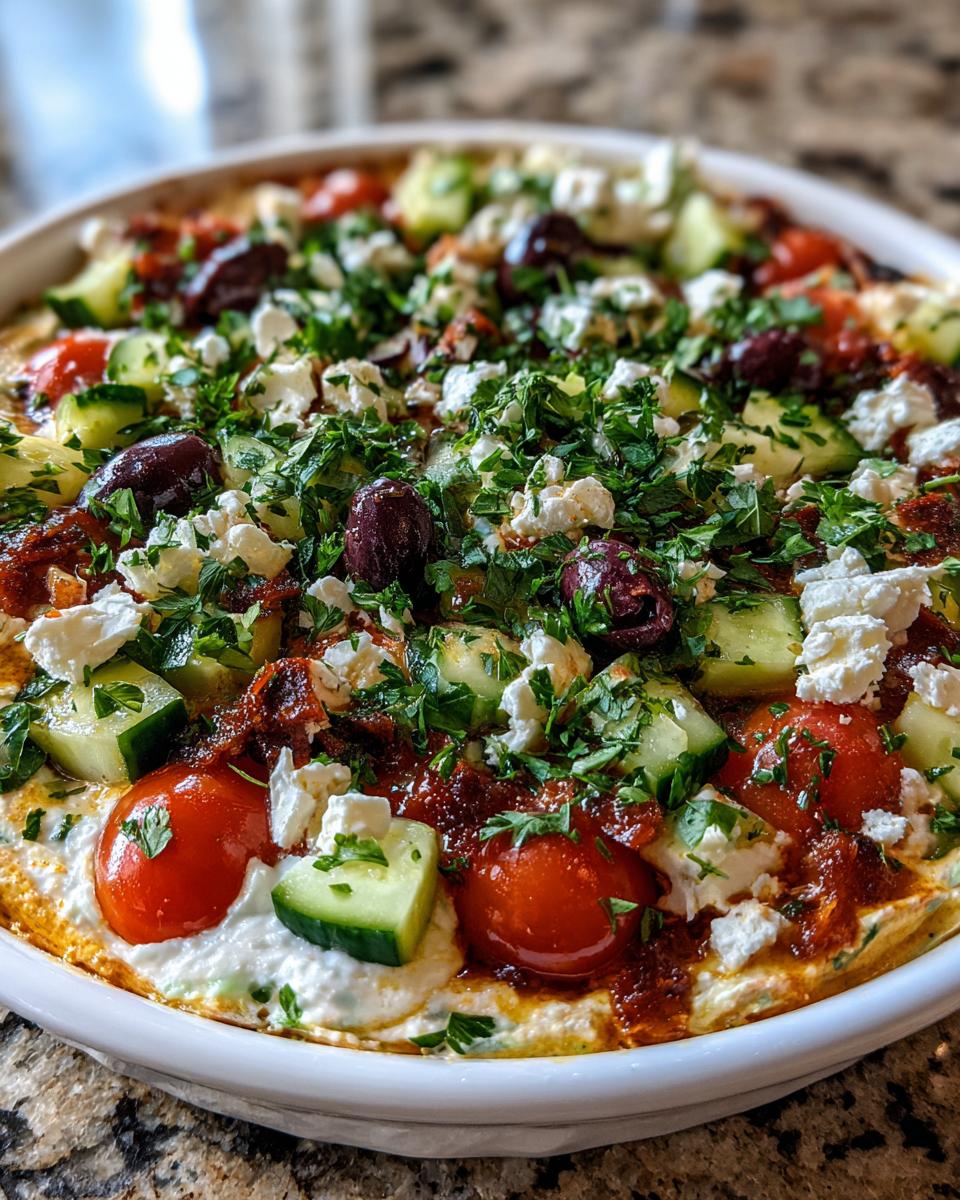 7-Layer Mediterranean Dip - detail 2