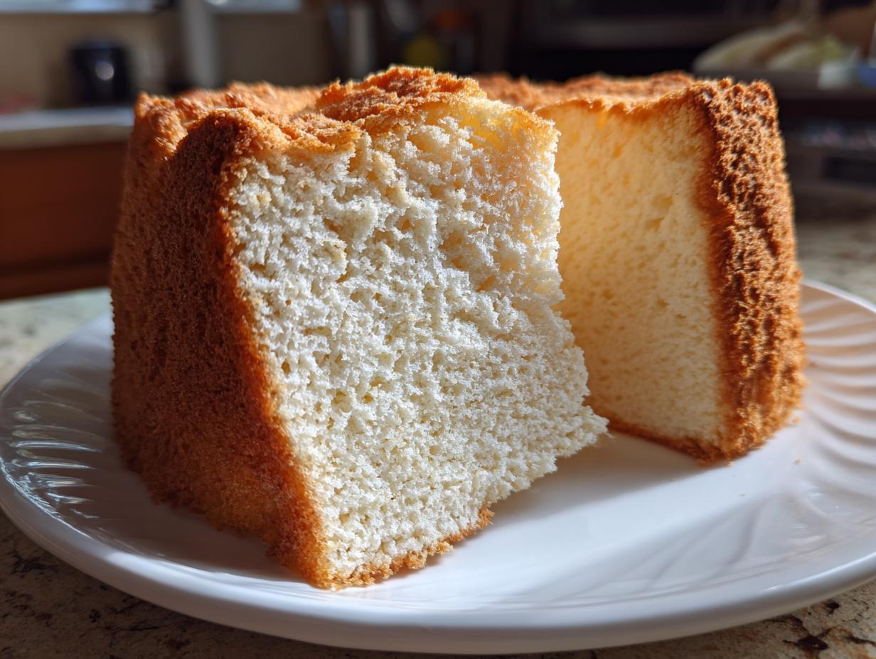 Homemade Angel Food Cake Recipe