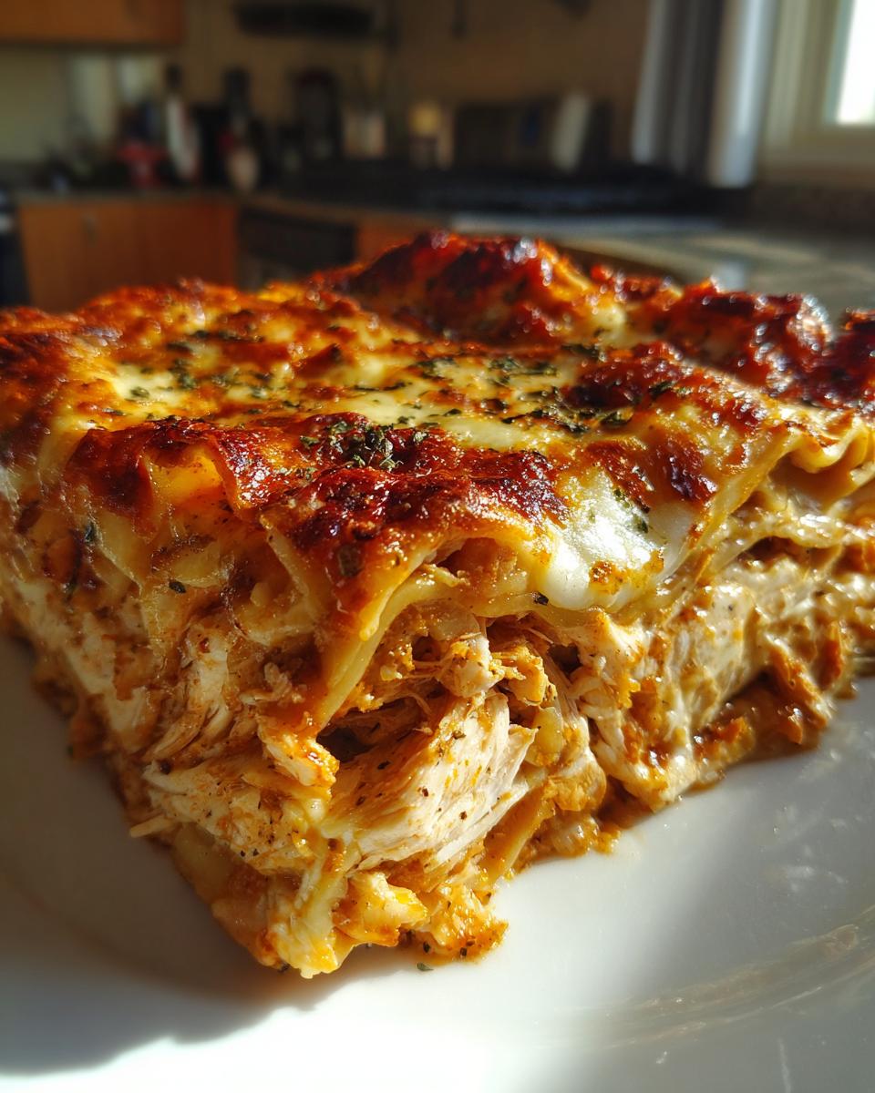 BBQ Chicken Lasagna - detail 2