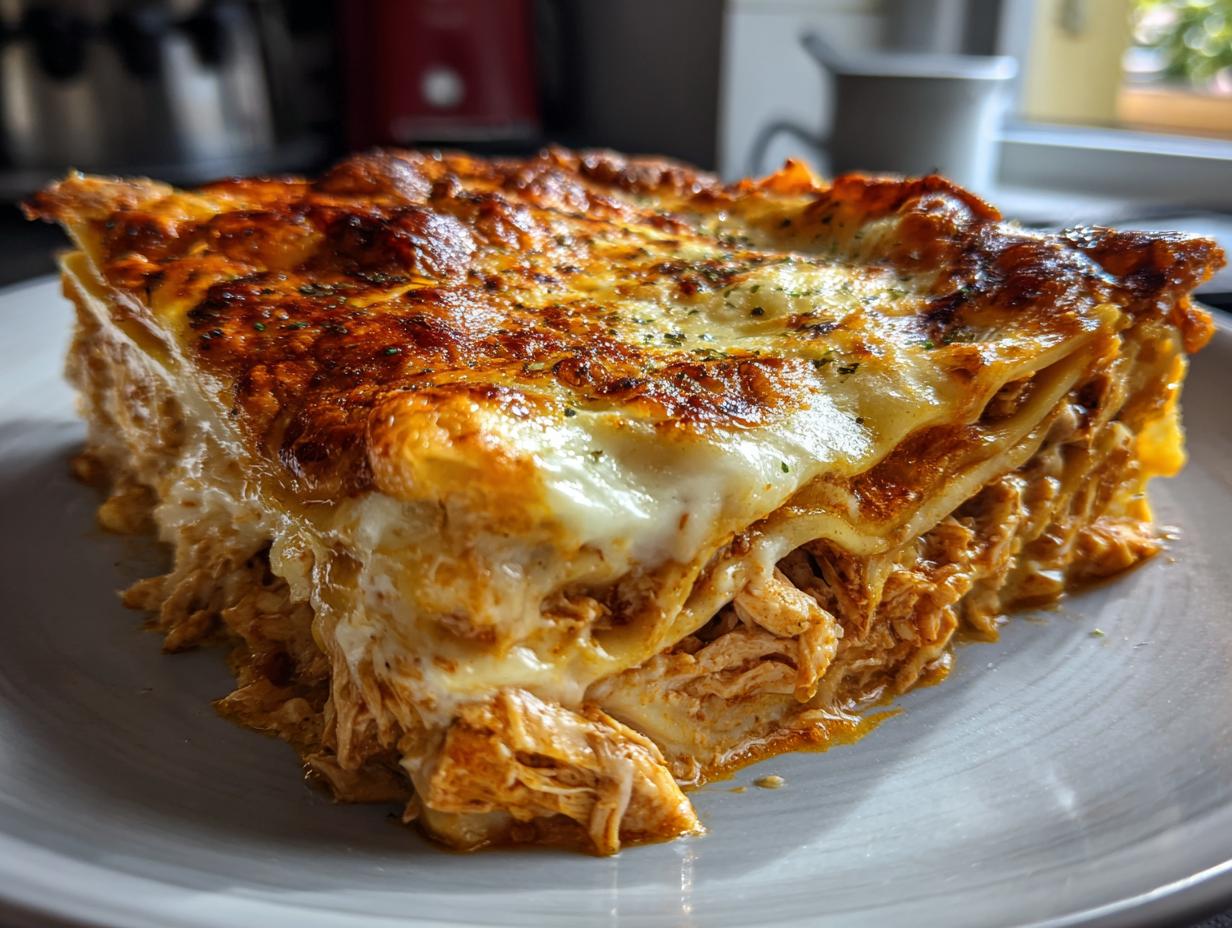 BBQ Chicken Lasagna