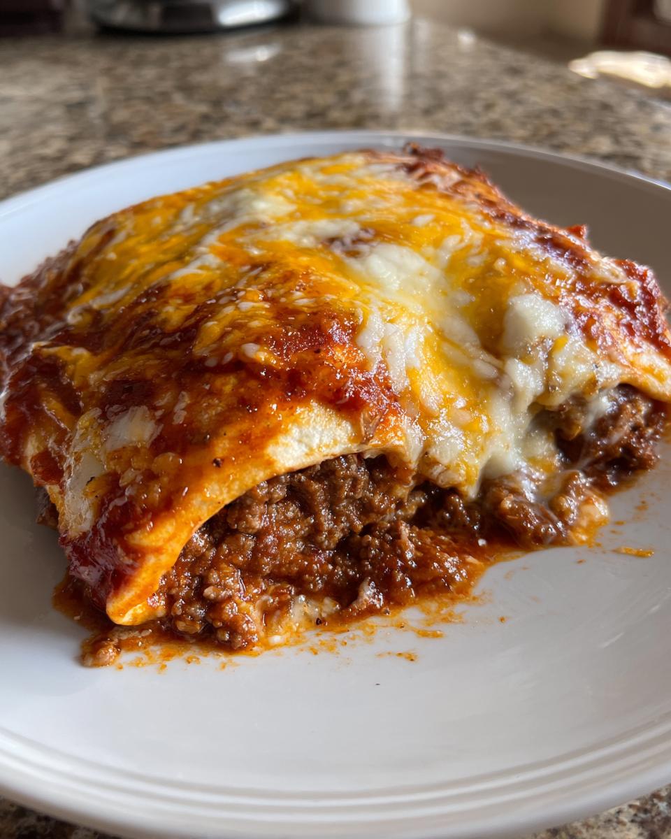 Beef Enchiladas - detail 2