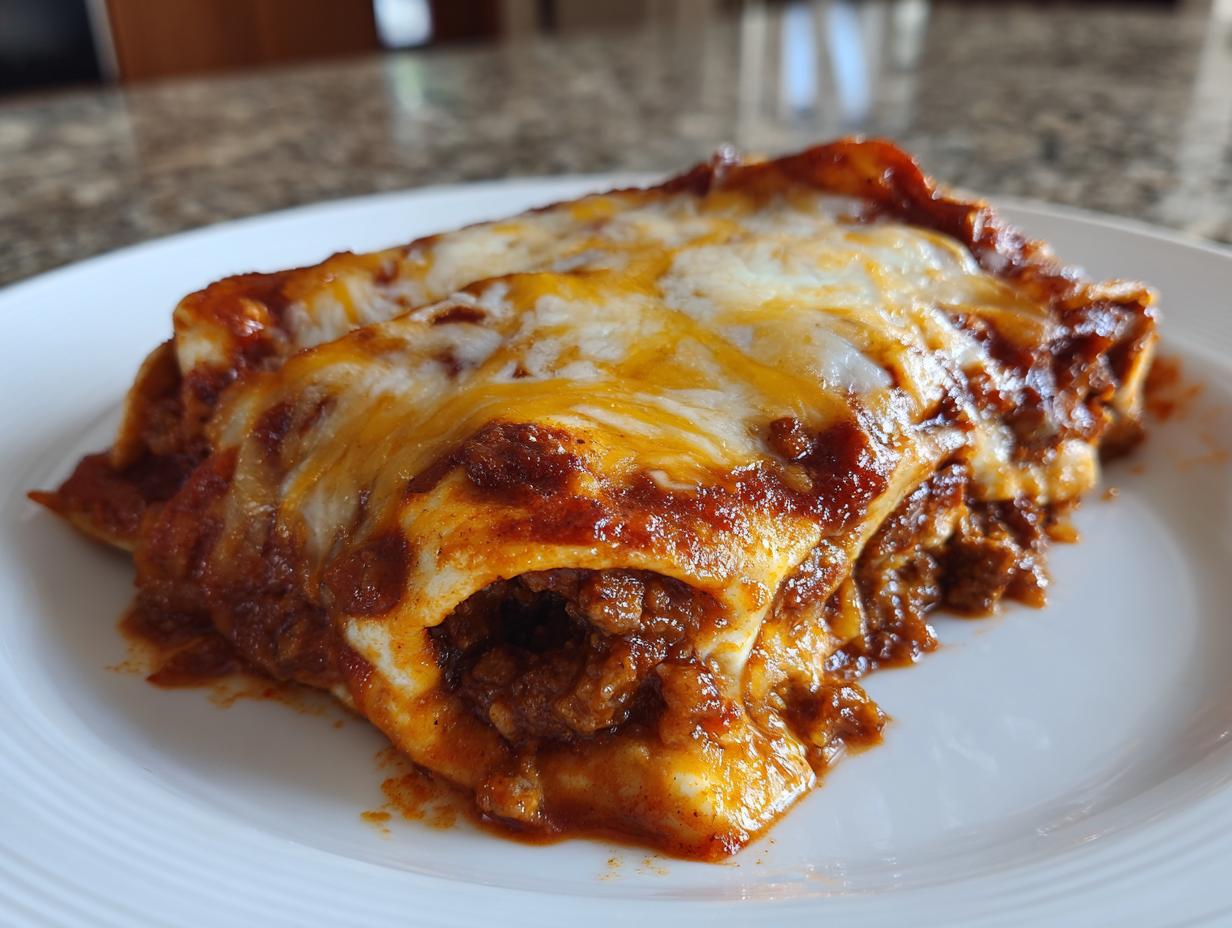 Beef Enchiladas