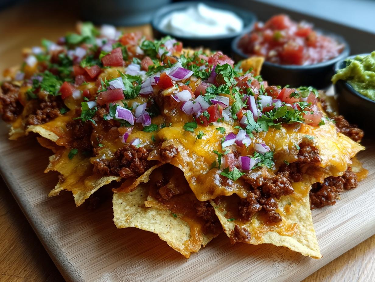 Beef Nachos Supreme