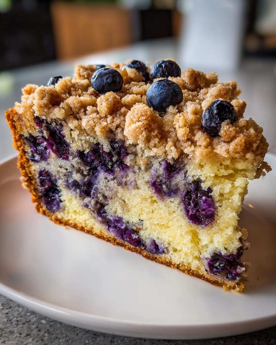 Blueberry Coffee Cake - detail 2