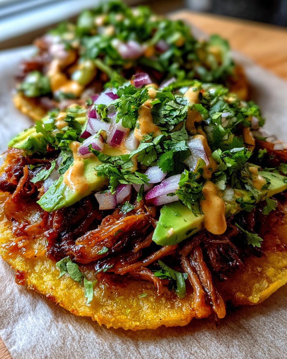 Brisket Tostadas - detail 2