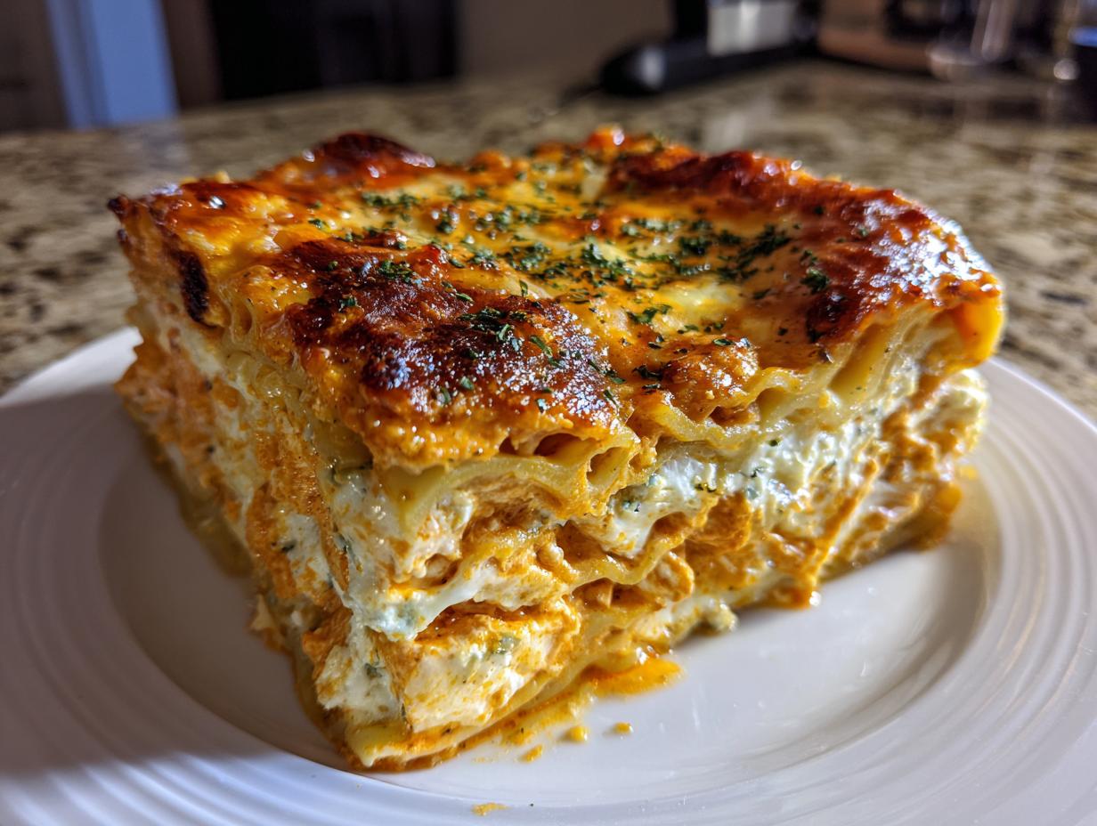 Buffalo Chicken Lasagna Recipe