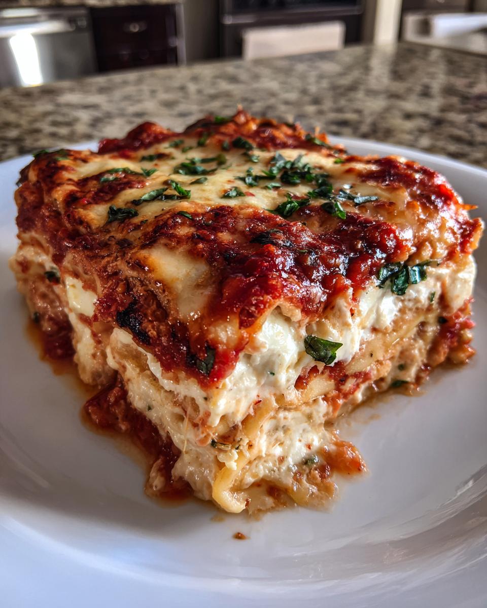 Caprese Lasagna - detail 2