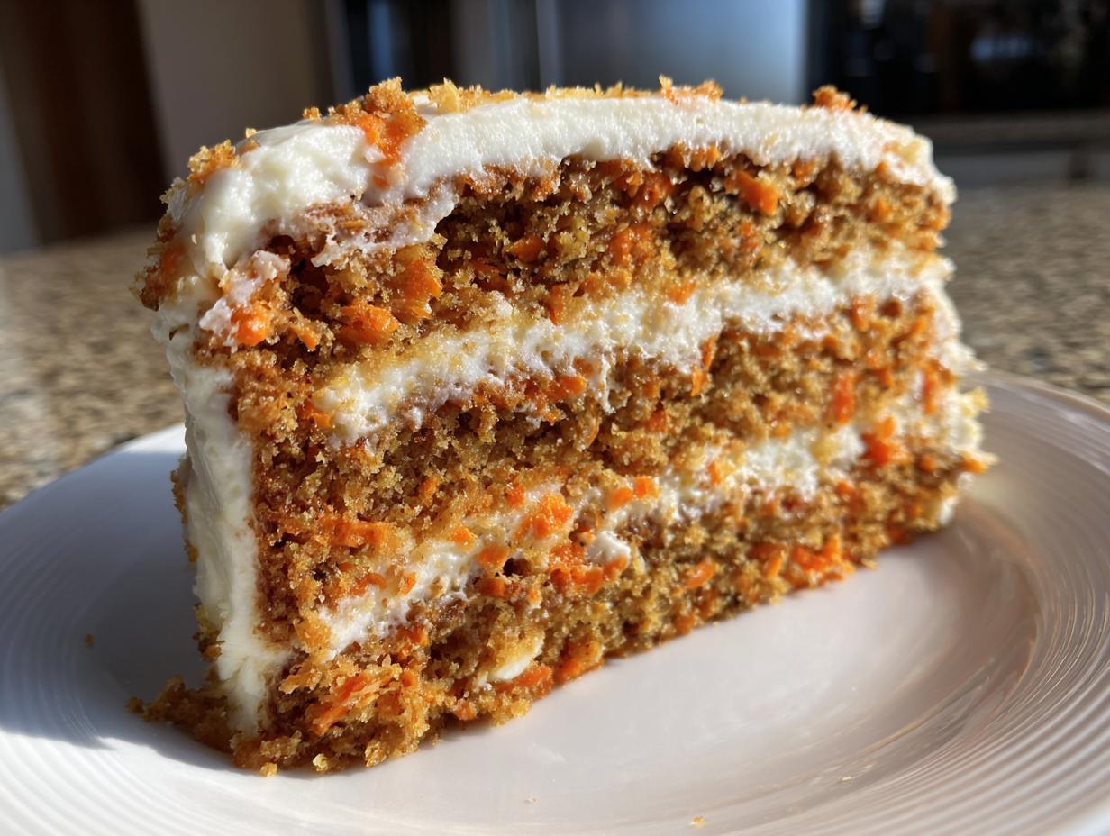 Carrot Cake with Cream Cheese Frosting