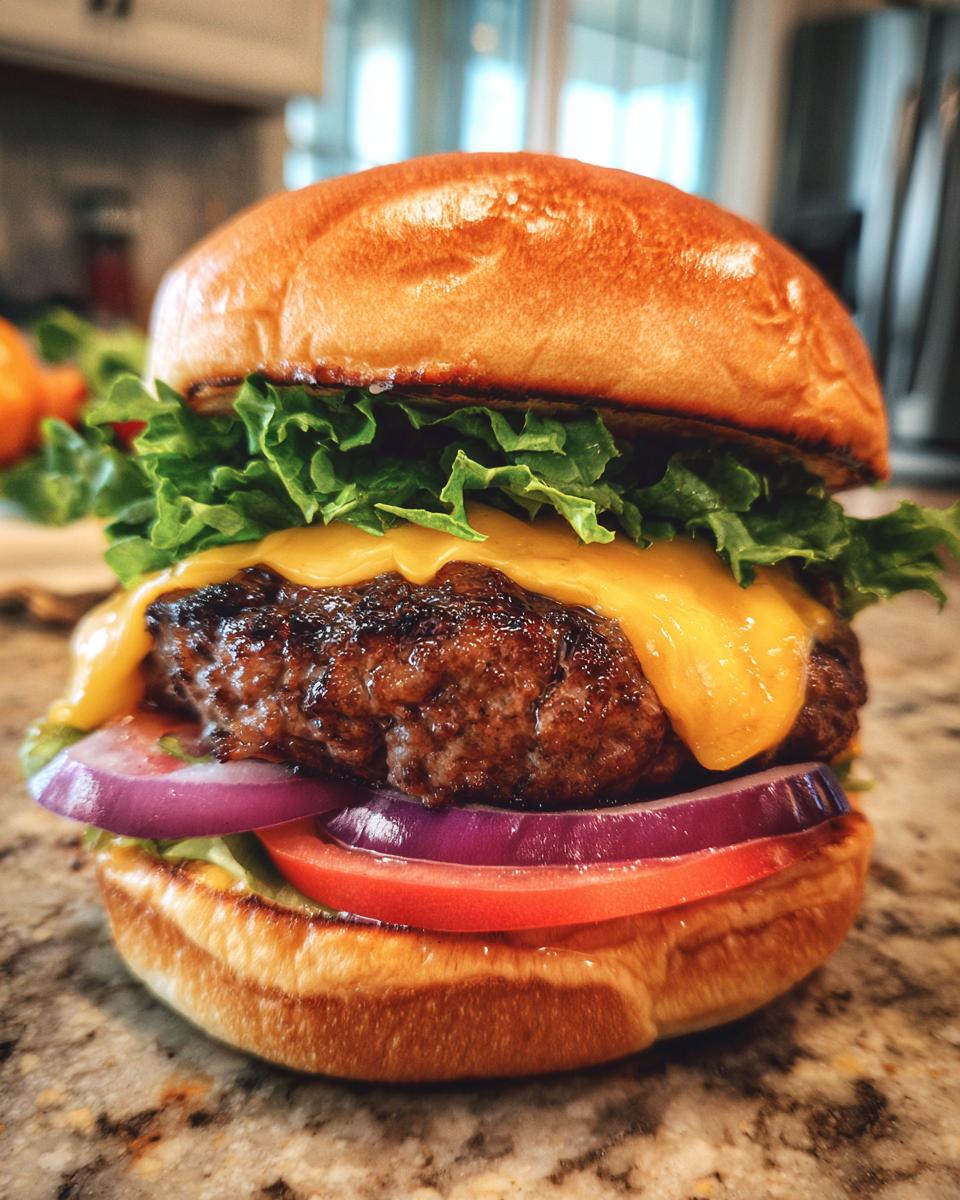 Classic Cheeseburger - detail 2