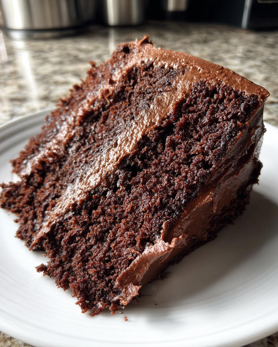 Classic Chocolate Cake - detail 2