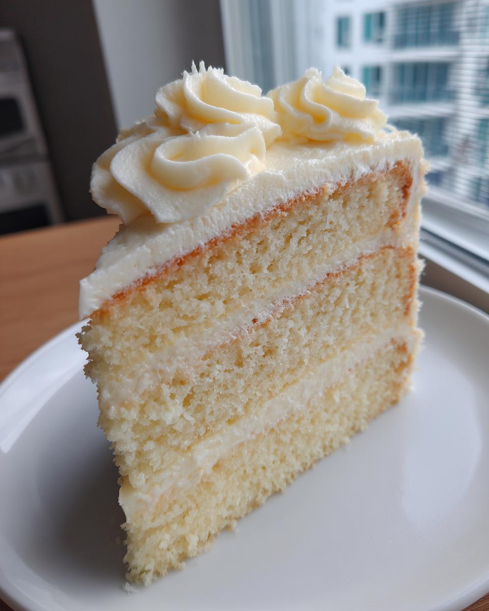 Classic Vanilla Layer Cake - detail 2