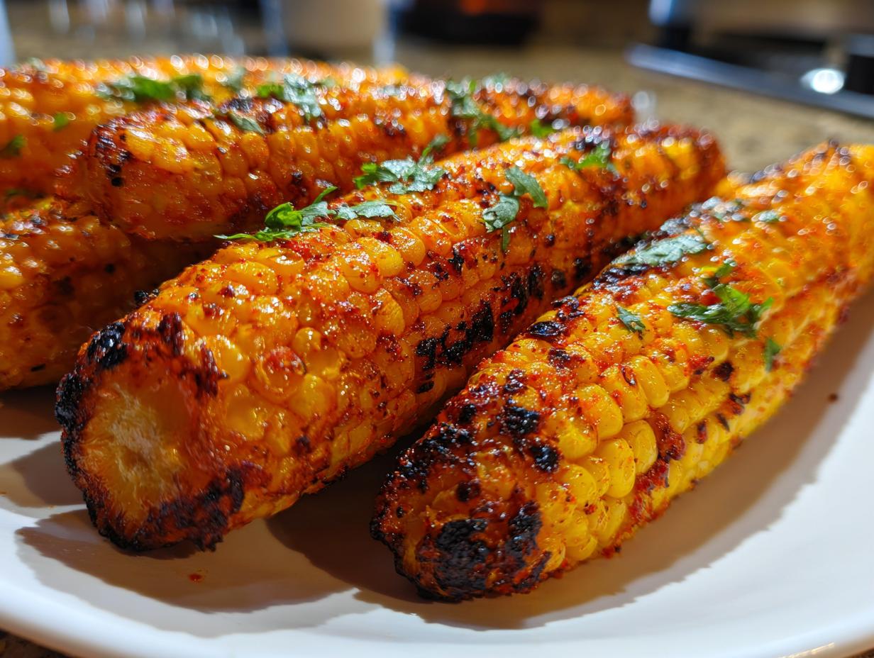 Corn Ribs with Chili Lime