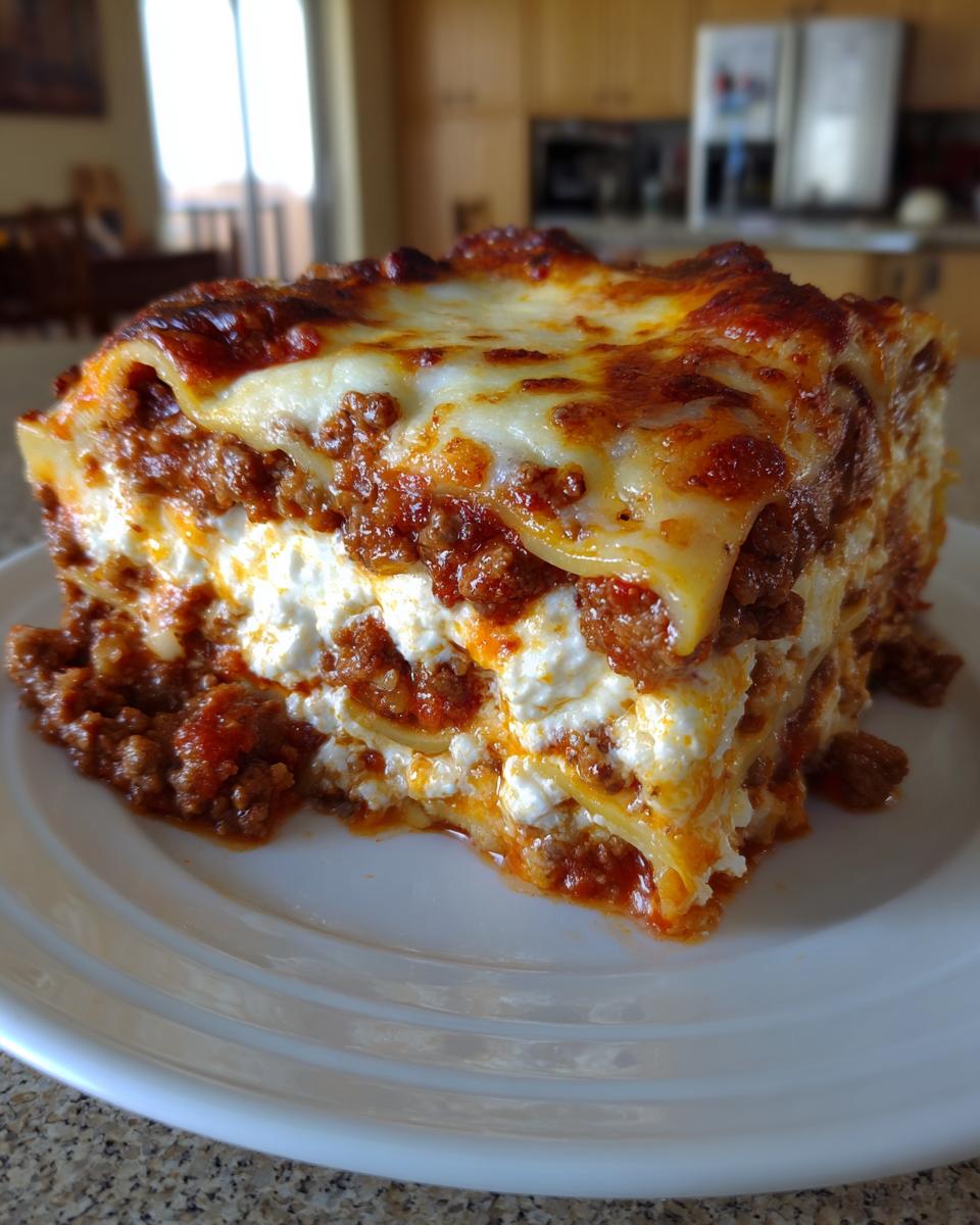 Cottage Cheese Lasagna - detail 2