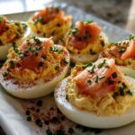 Deviled Eggs with Smoked Salmon