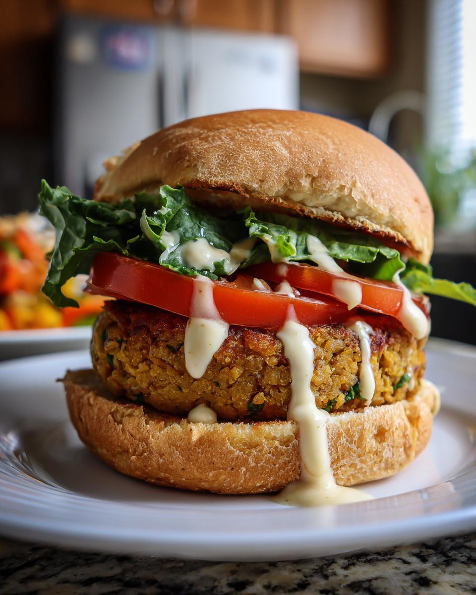 Falafel Burgers - detail 2