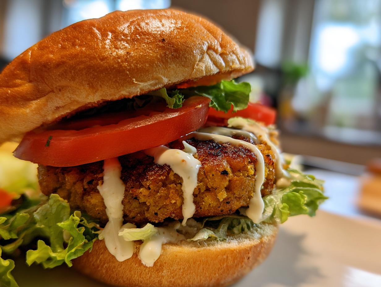 Falafel Burgers