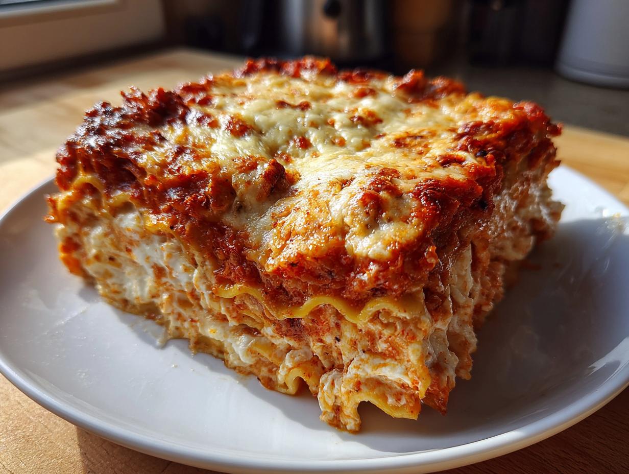 Four Cheese Lasagna