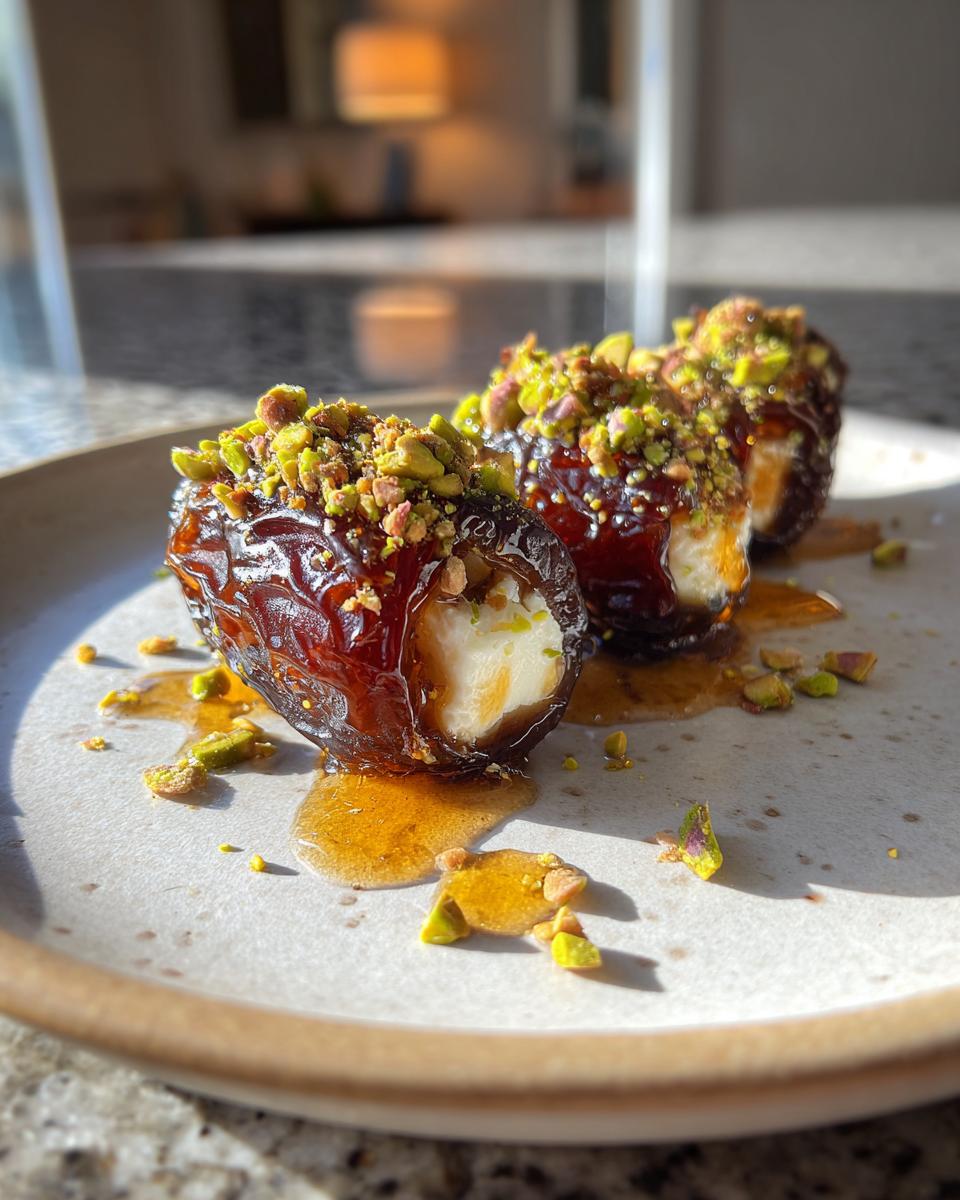 Goat Cheese Stuffed Dates - detail 2