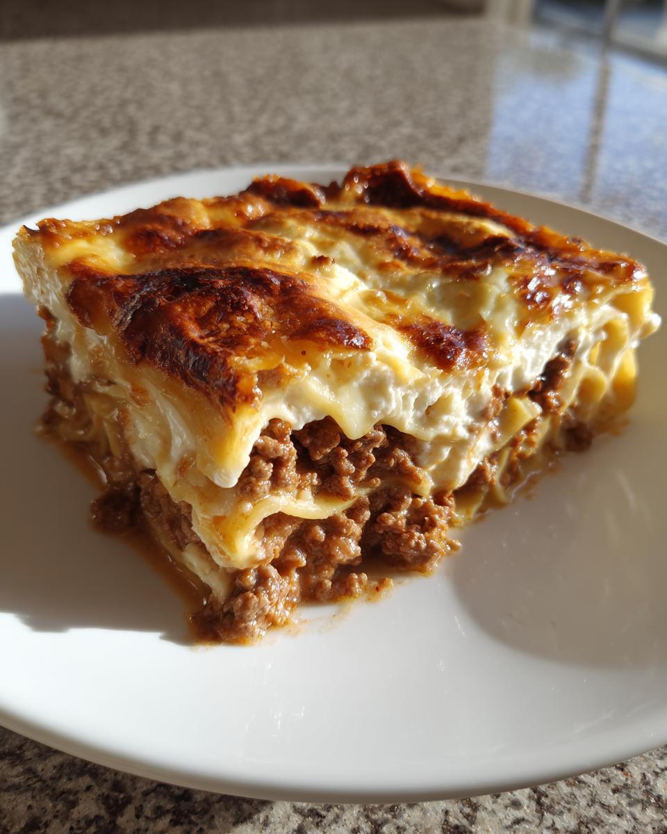 Greek-Style Lasagna (Pastitsio) - detail 2