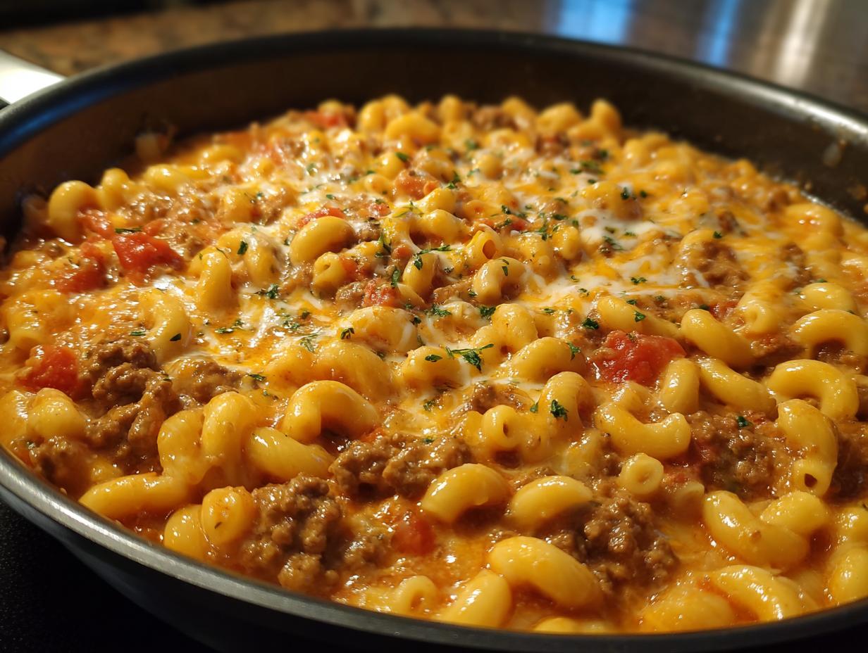 Hamburger Helper Style Skillet