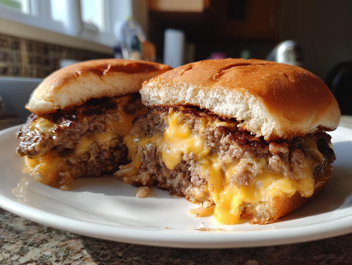 Classic Juicy Lucy Burger Recipe