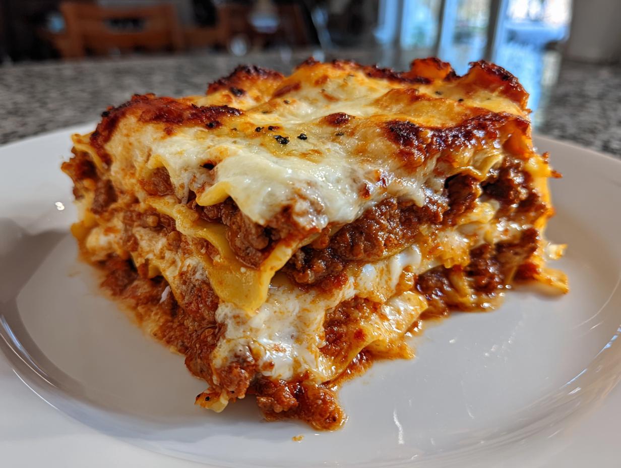 Lamb Lasagna with Béchamel Sauce