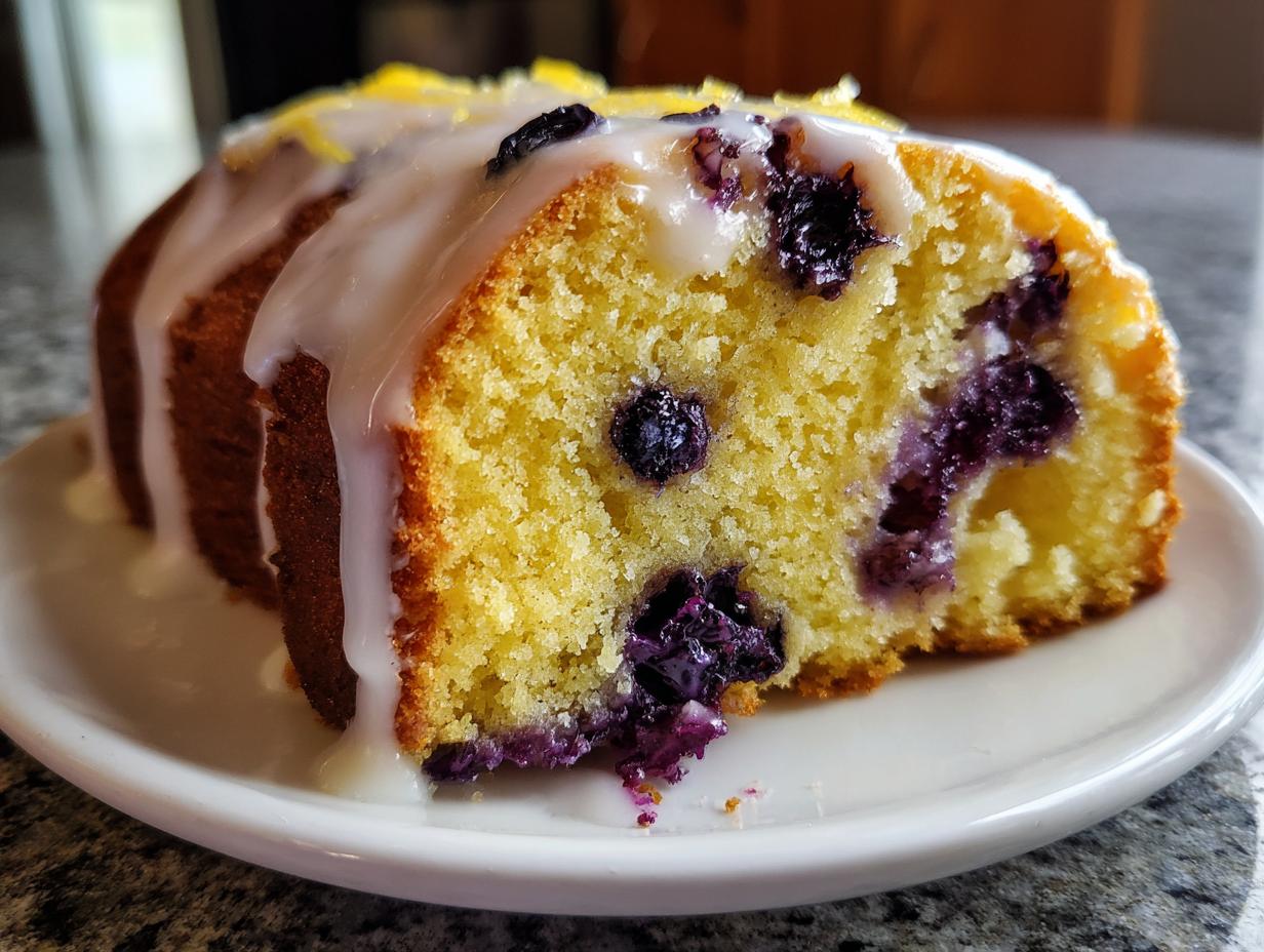 Lemon Blueberry Cake