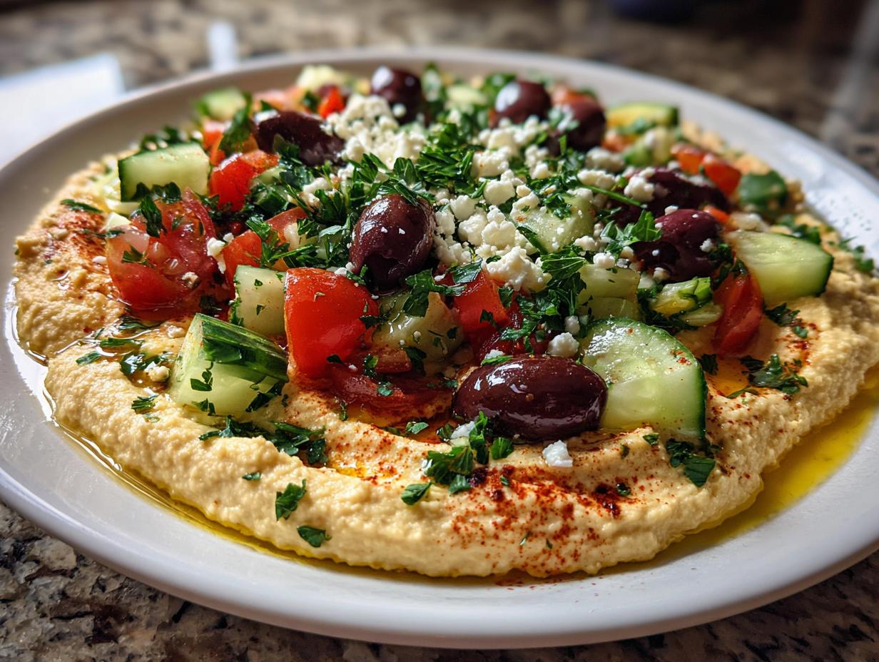 Loaded Hummus Platter