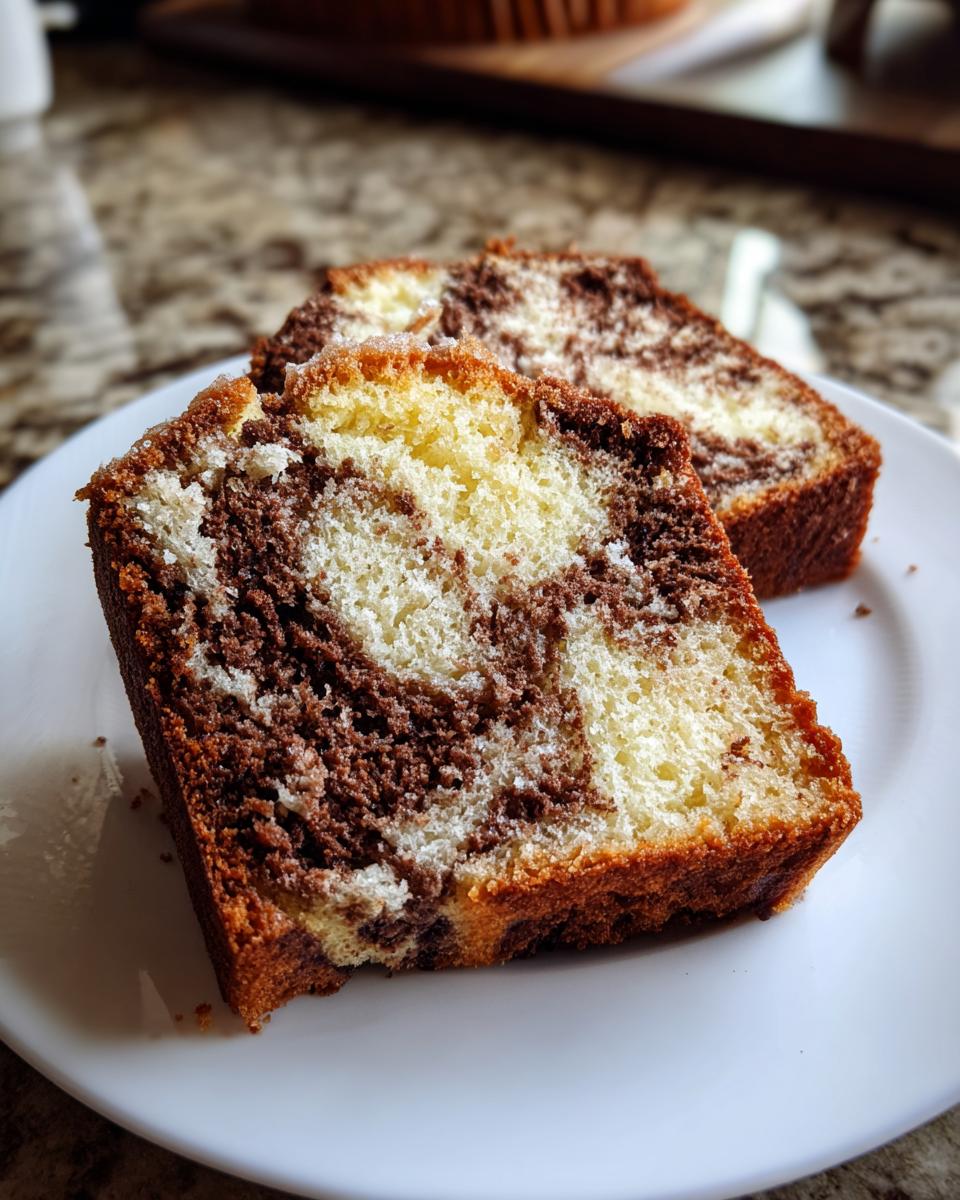 Marble Pound Cake - detail 2