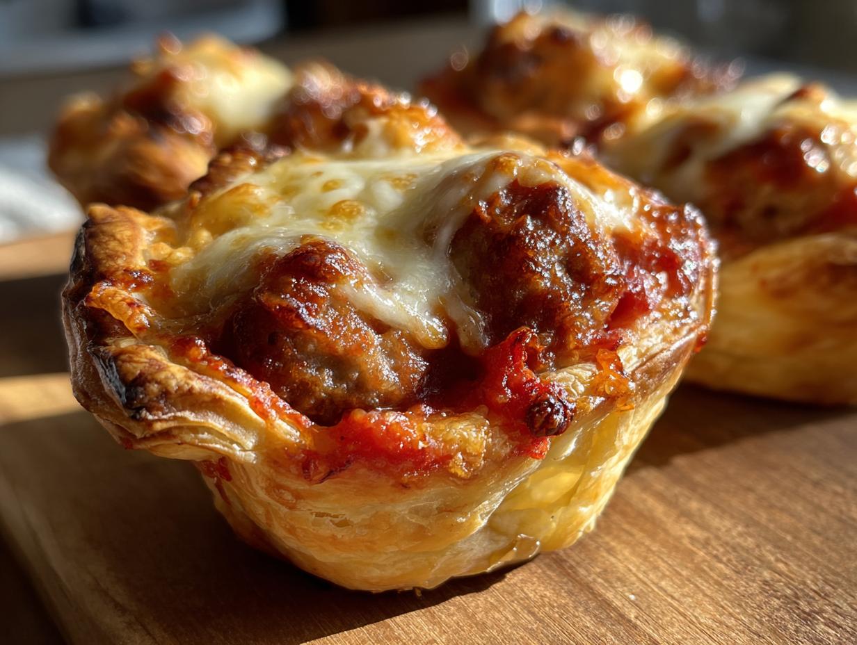 Meatball Marinara Cups