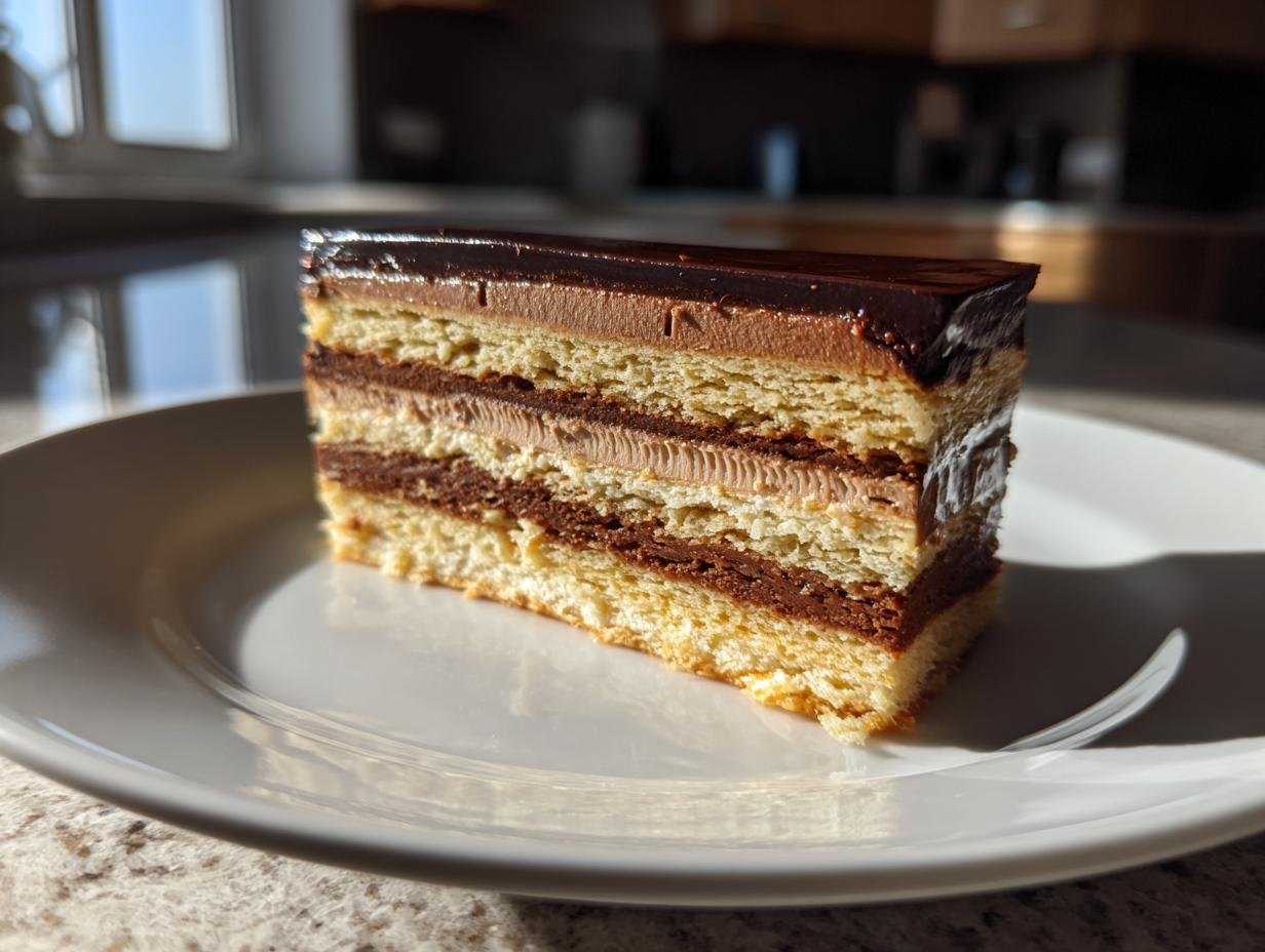 Homemade Opera Cake Recipe