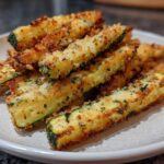 Parmesan Garlic Zucchini Fries