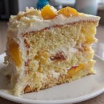 Peaches and Cream Cake