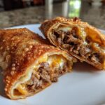 Philly Cheesesteak Egg Rolls