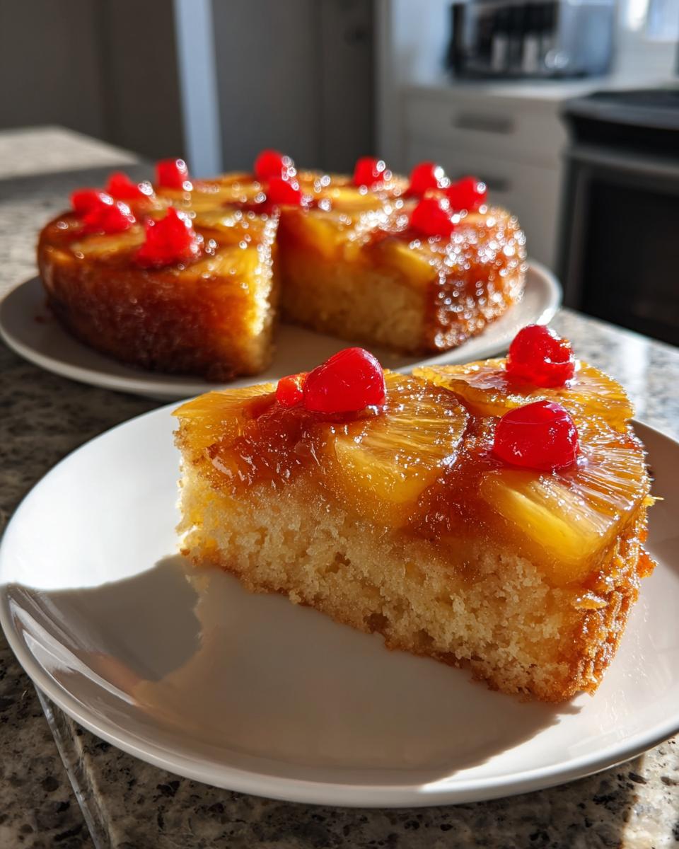 Pineapple Upside-Down Cake - detail 2