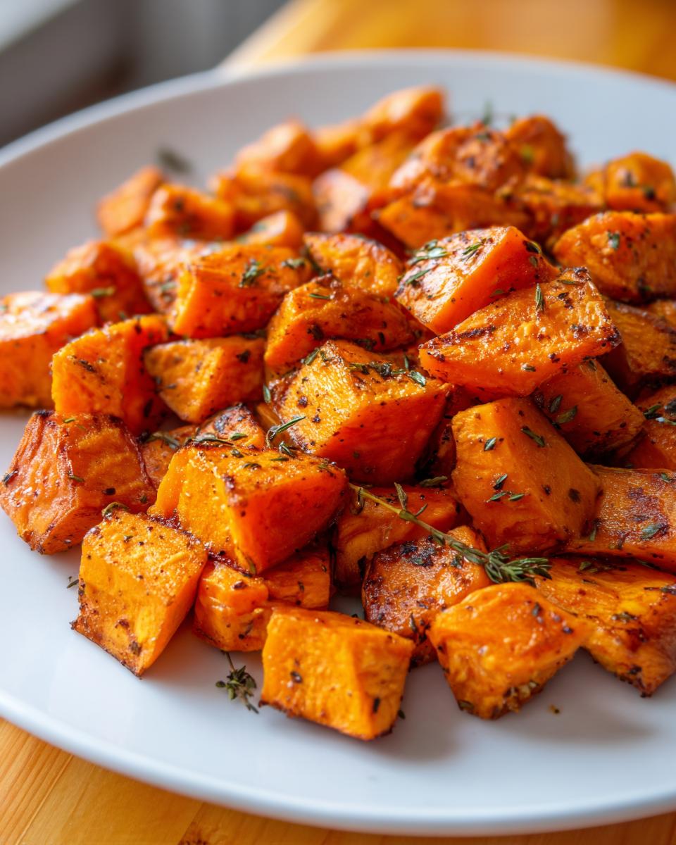 Roasted Sweet Potatoes - detail 2