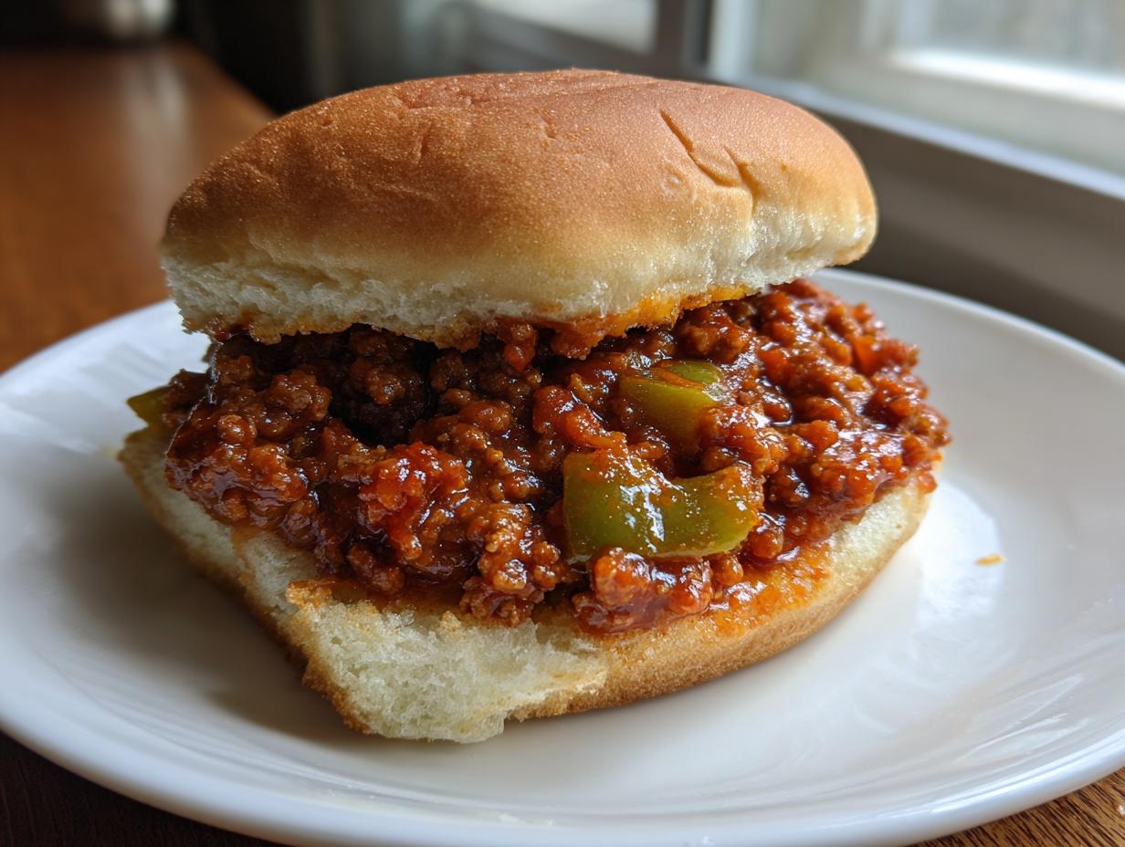 Quick & Easy Sloppy Joes
